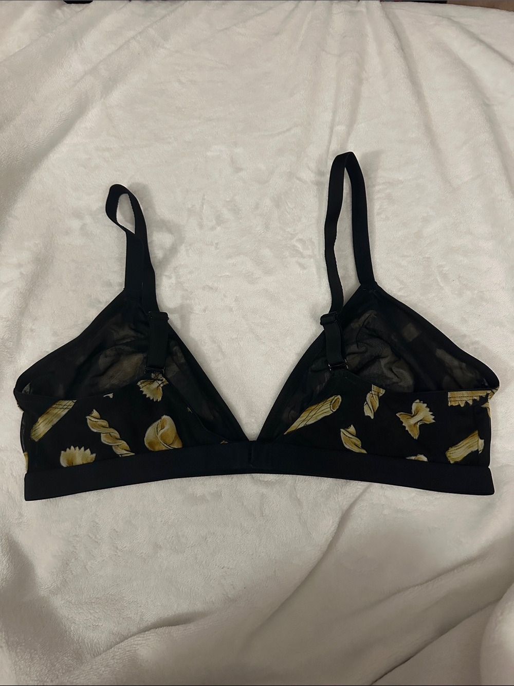 Parade Sexy Silky Mesh Triange Bralette - Picture 6 of 8